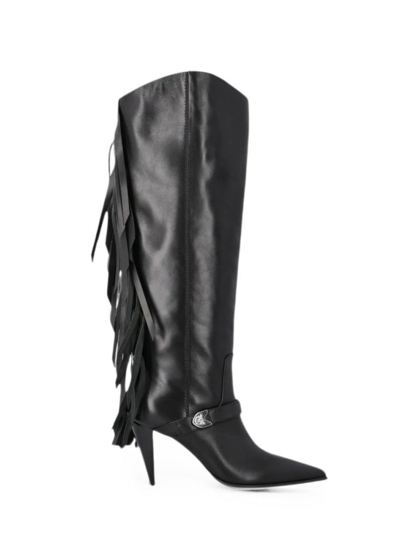 Black Leather Boots 1