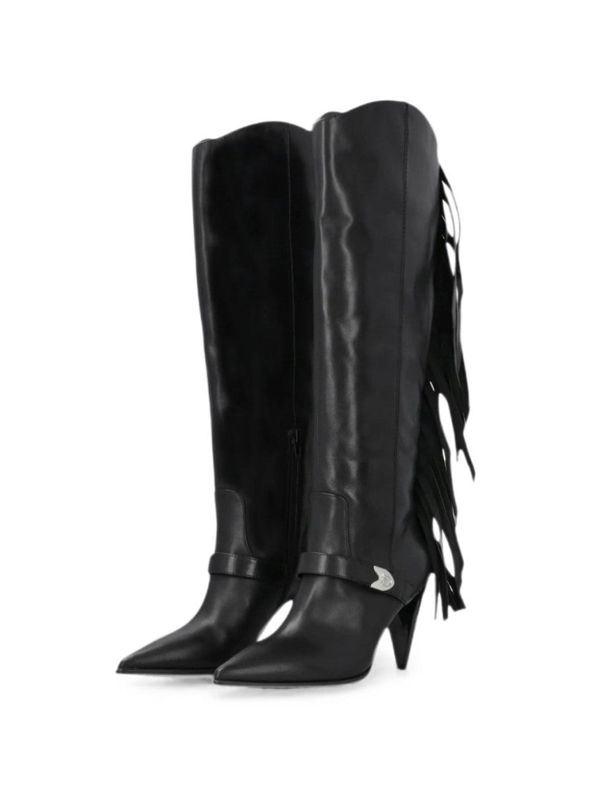 Black Leather Boots 4