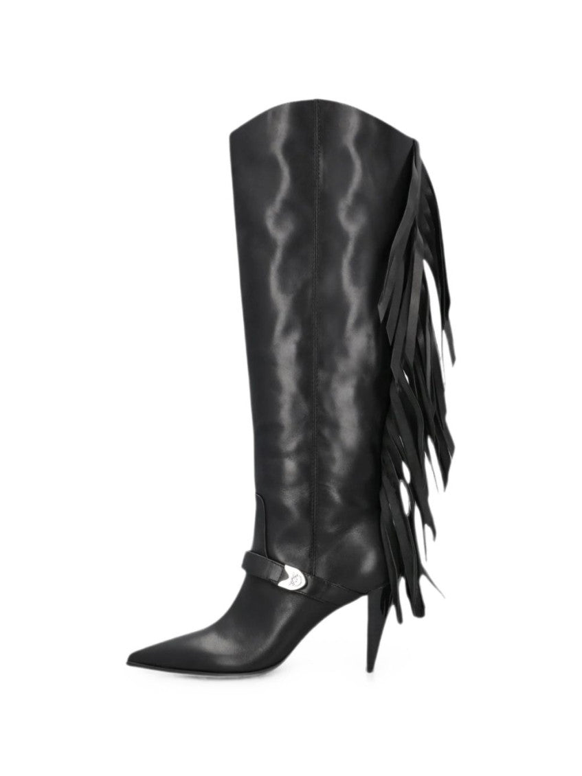 Black Leather Boots 5