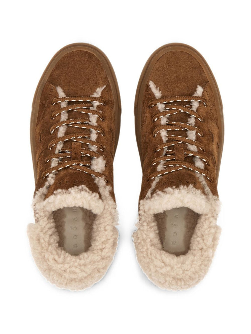 Brown Solid Sneakers 3