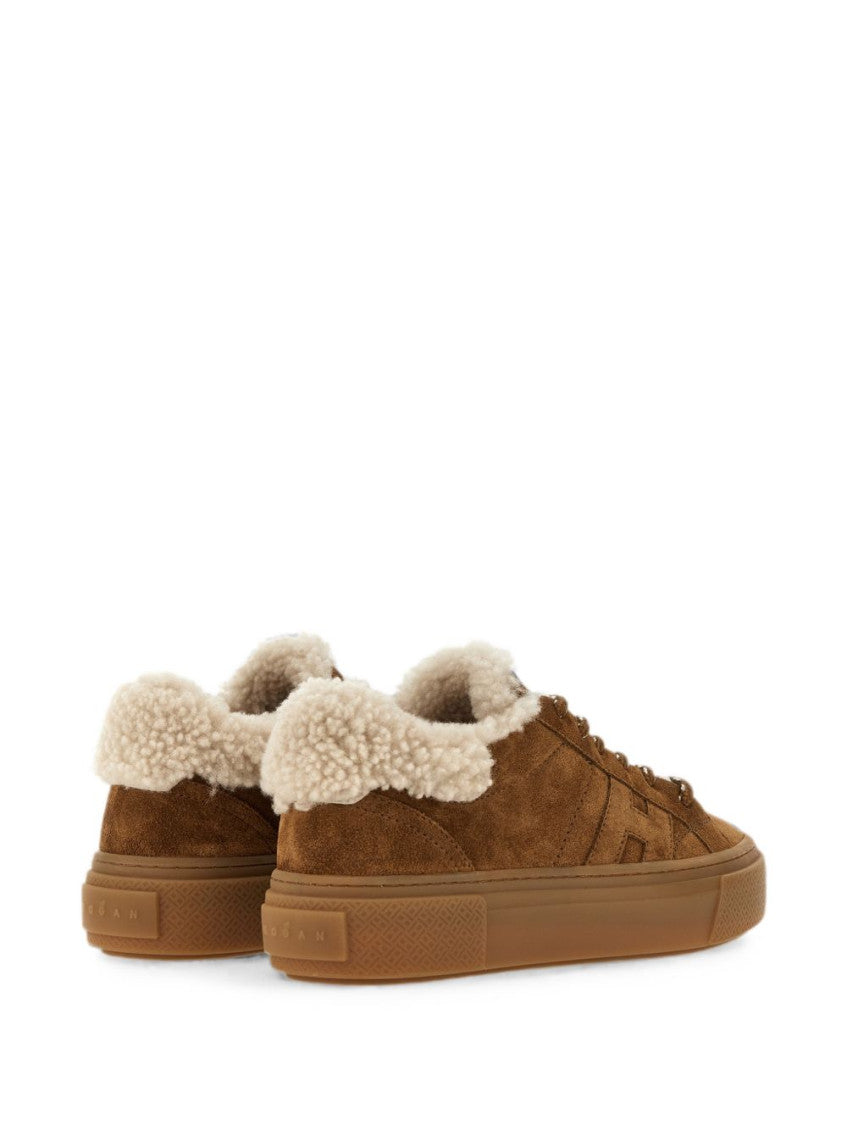 Brown Solid Sneakers 4
