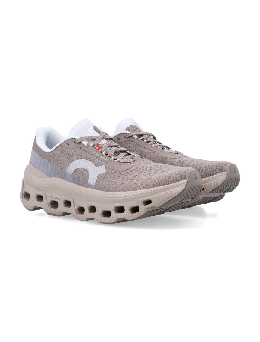Beige Logo Sneakers 2