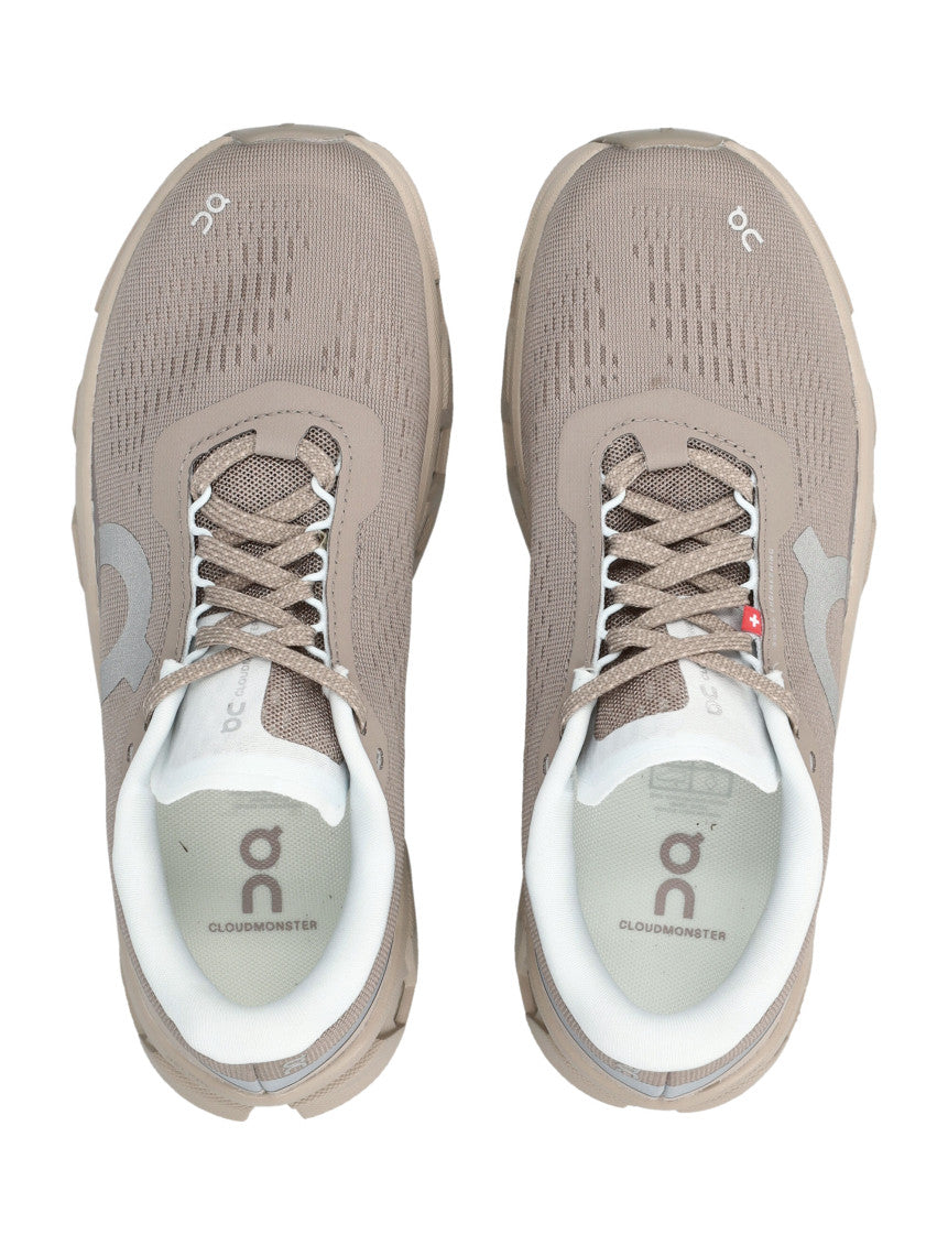 Beige Logo Sneakers 3