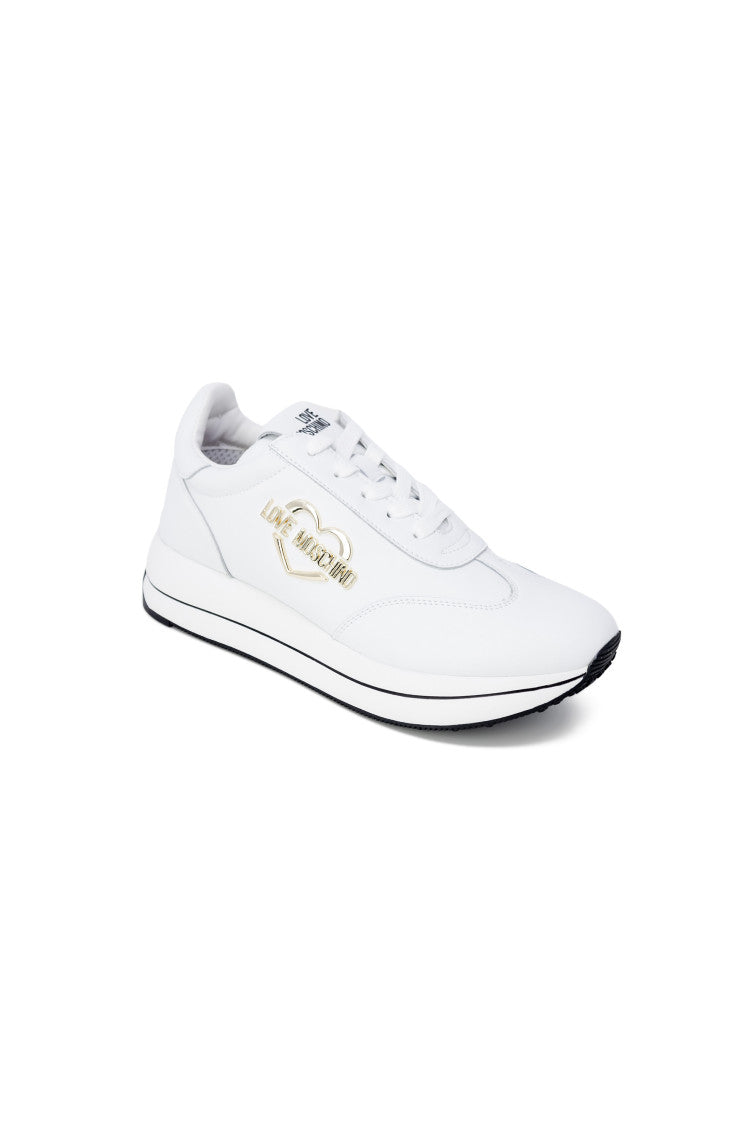 White Logo Sneakers 2