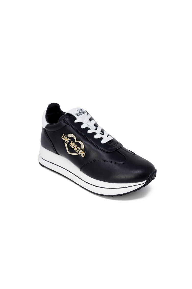Black Logo Sneakers 2