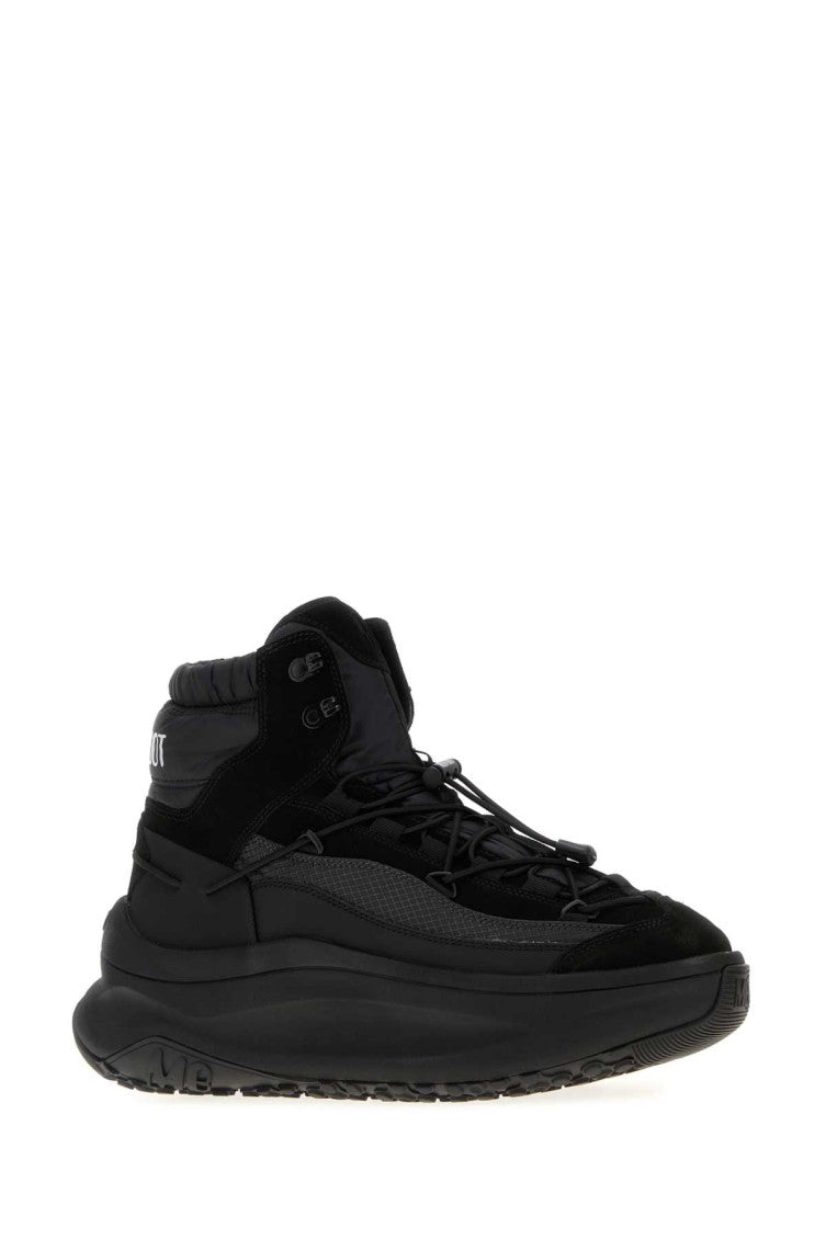 Black Logo Sneakers 2