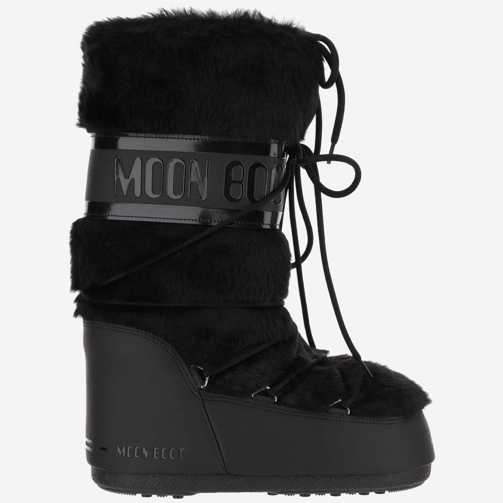 Black Logo Boots 1