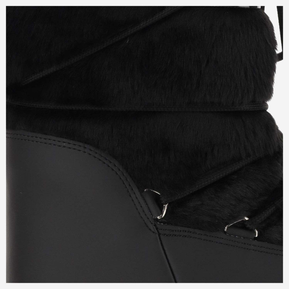 Black Logo Boots 4