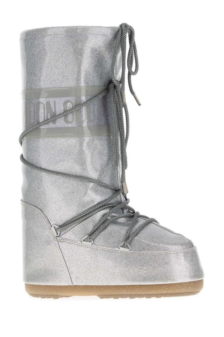 Silver Logo Boots 2