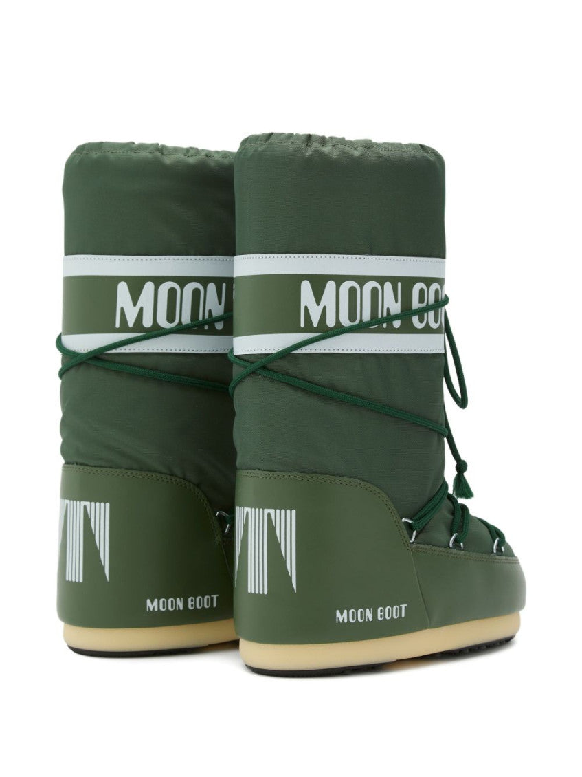 Green Logo Boots 3
