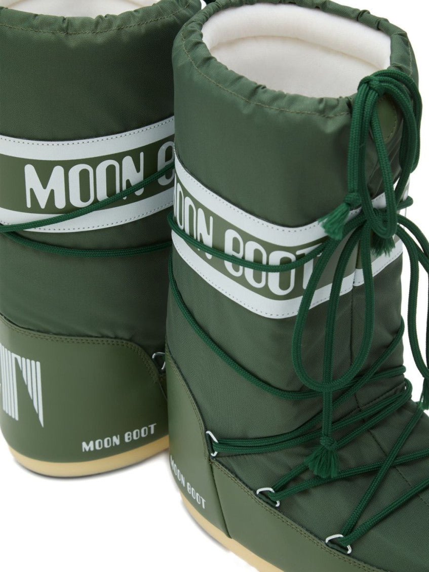 Green Logo Boots 4