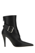 Black Leather Ankle Boots 1