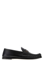 Black Leather Loafers 1