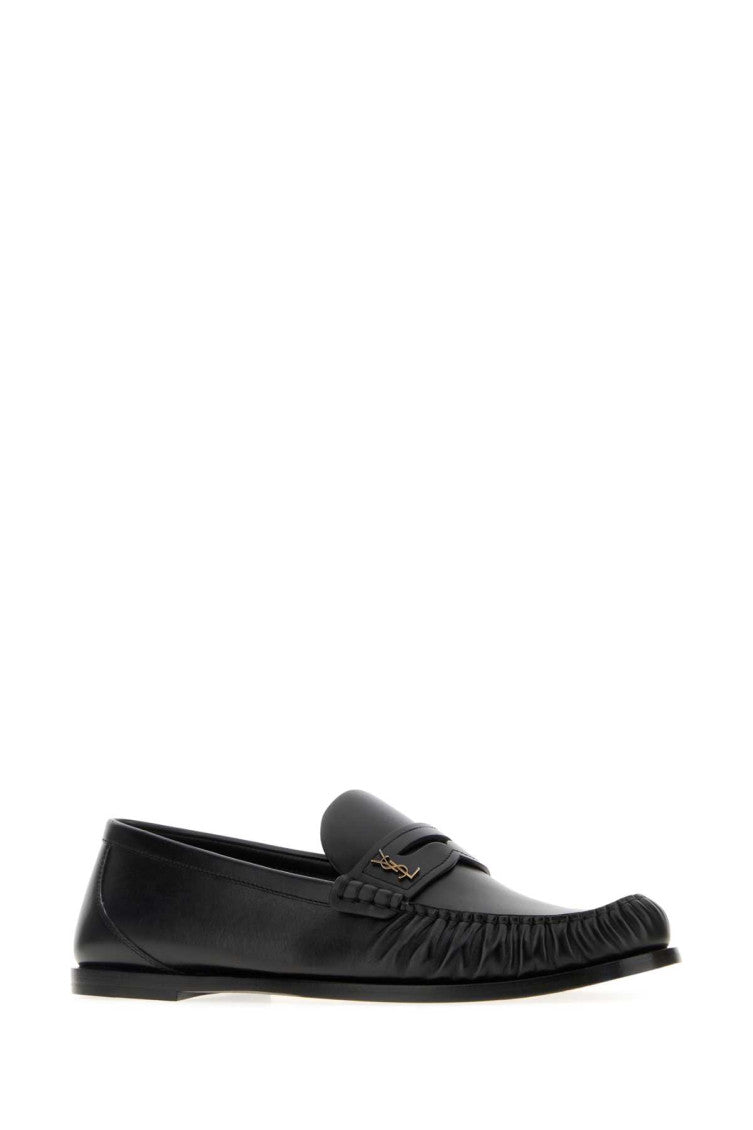 Black Leather Loafers 2