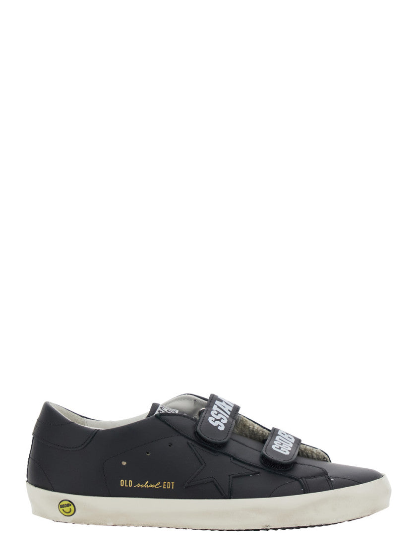 Boys Black Logo Sneakers 1