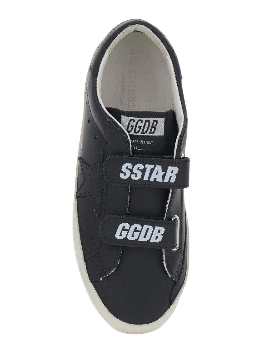 Boys Black Logo Sneakers 4
