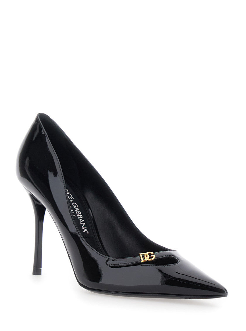 Black Pointed-toe Pumps 2