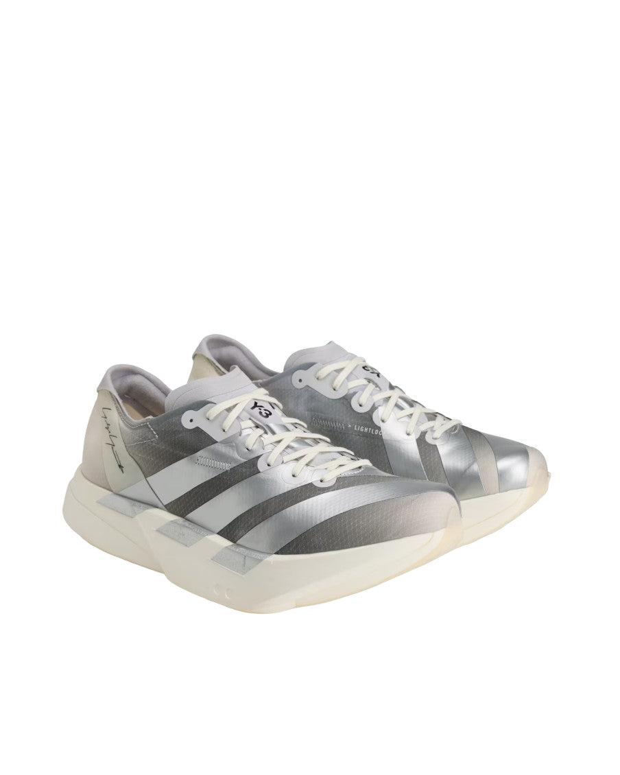 White Lace-up Sneakers 2