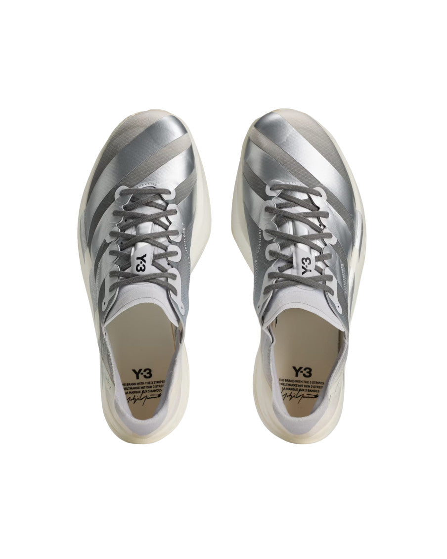 White Lace-up Sneakers 3