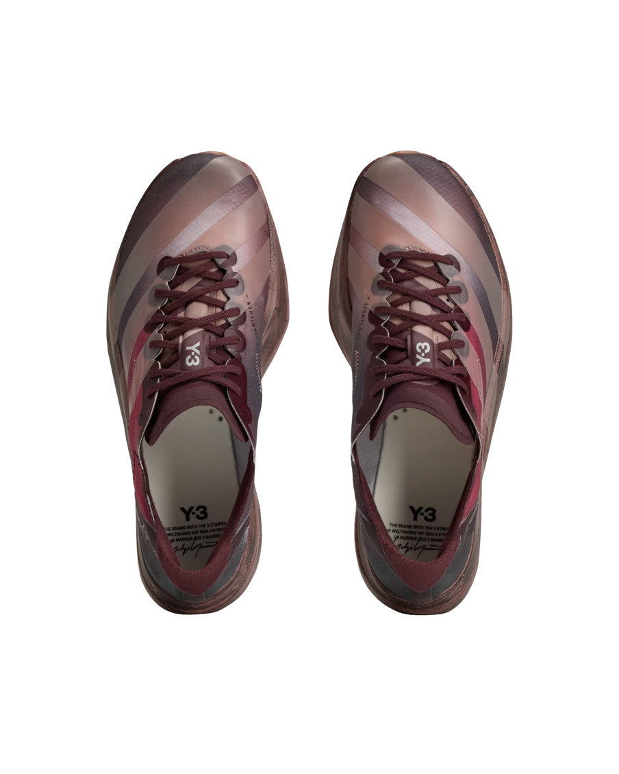 Red Lace-up Sneakers 3