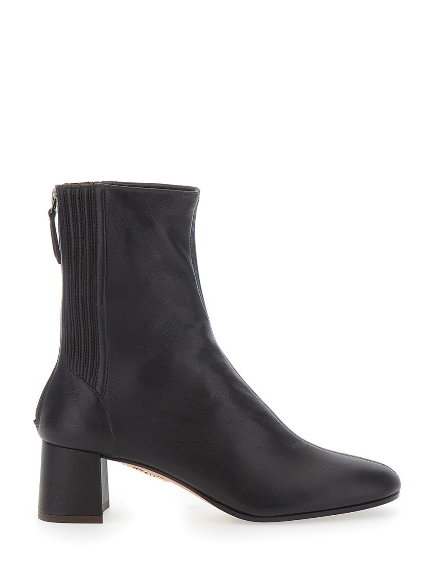 Brown Leather Ankle Boots 1