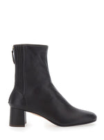 Brown Leather Ankle Boots 1