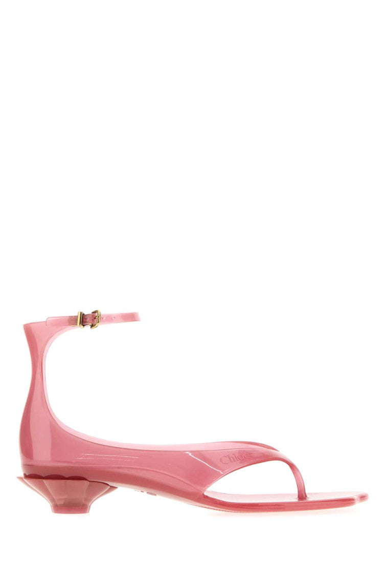Pink Ankle-strap Sandals 1
