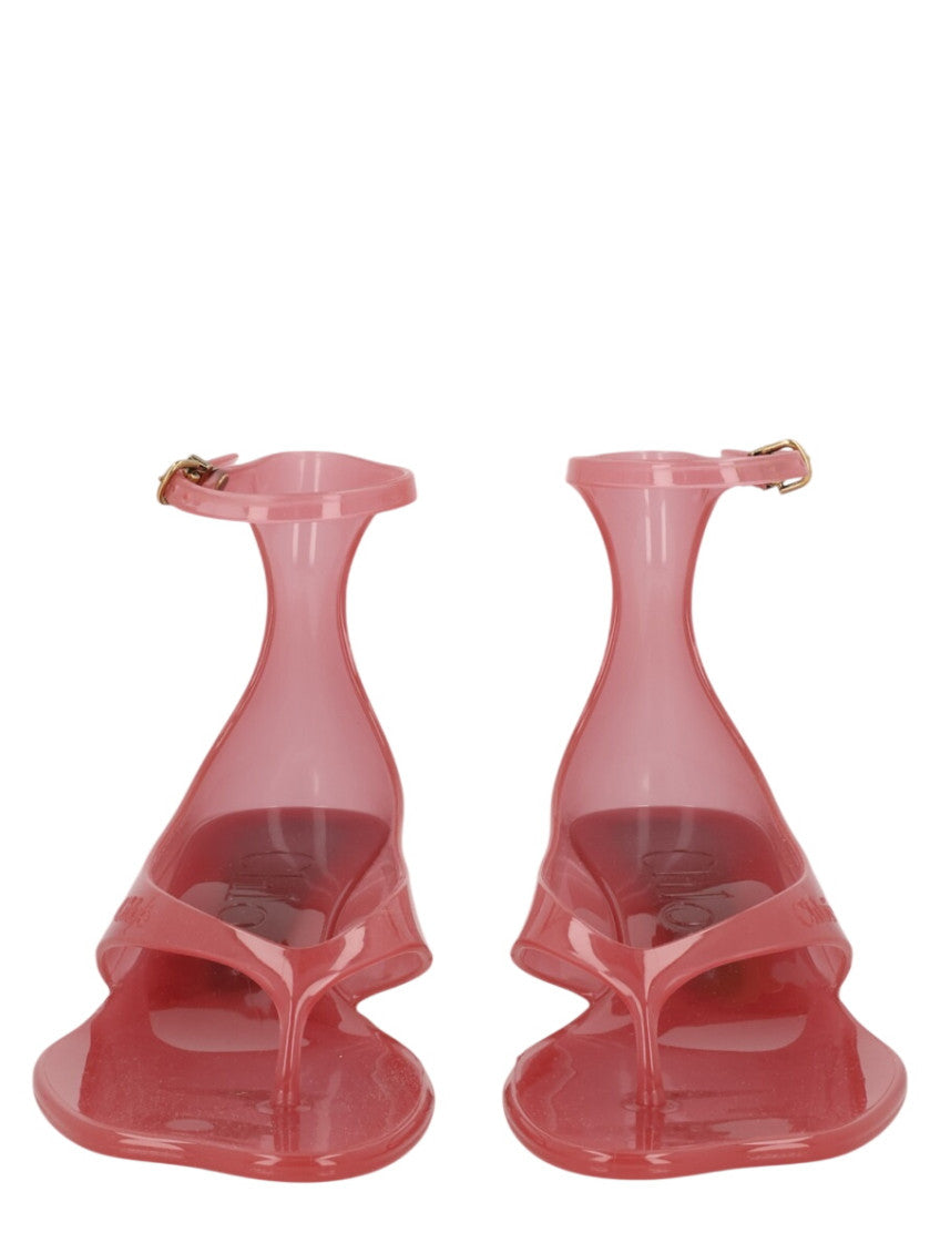Pink Ankle-strap Sandals 2