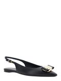 Black Slingback Ballet Flats 1