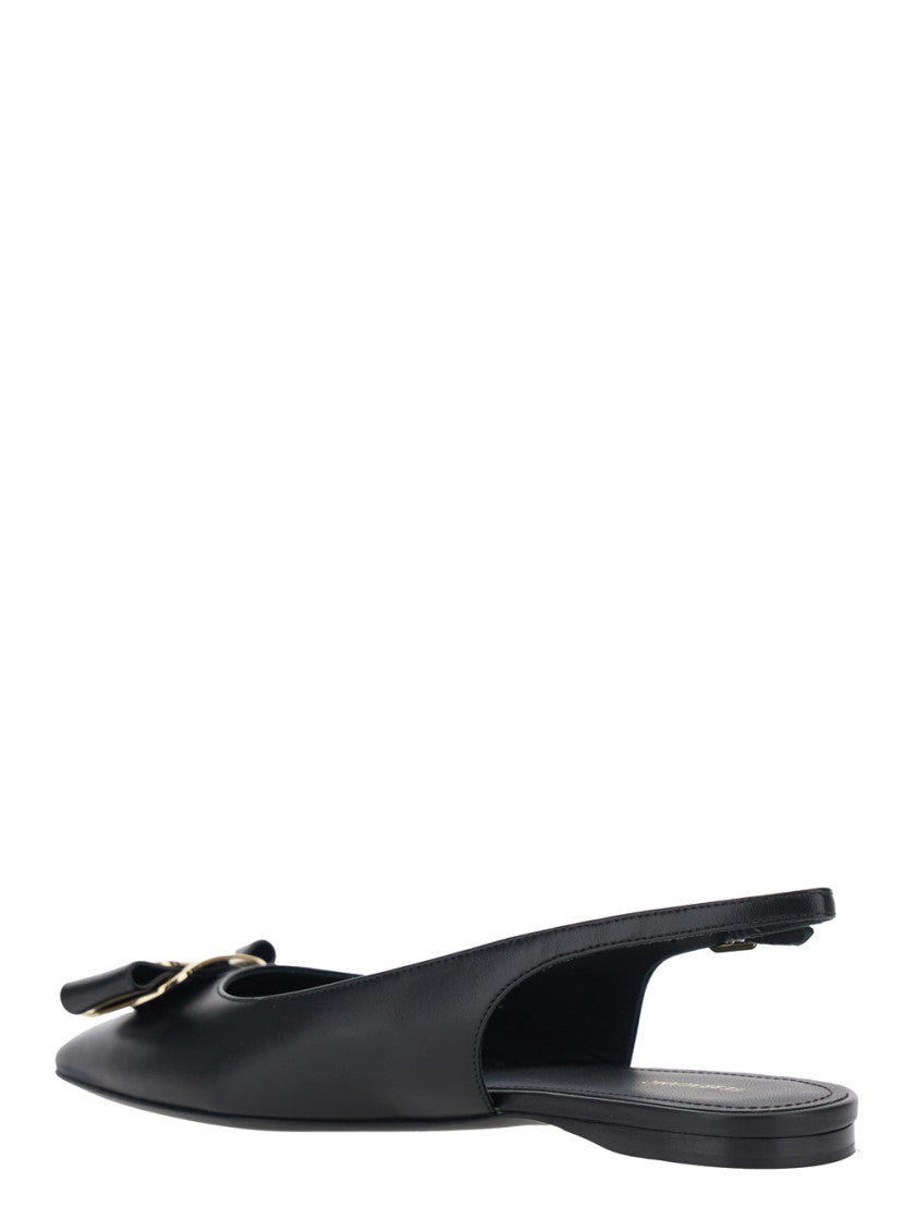 Black Slingback Ballet Flats 2