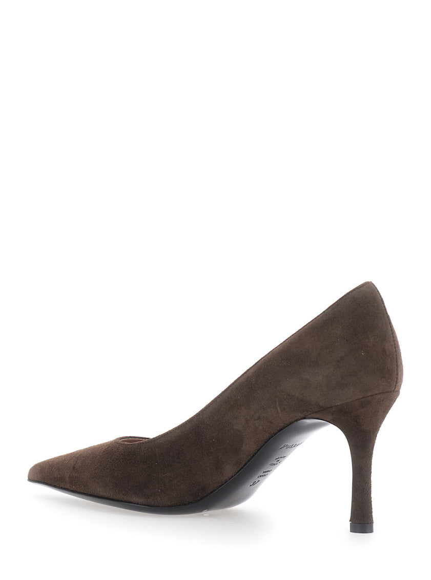 Brown Pointed Toe Pumps 3