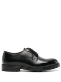 Black Leather Lace-up Shoes 1