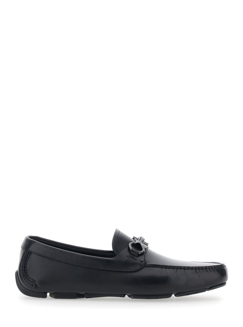 Black Leather Loafers 1