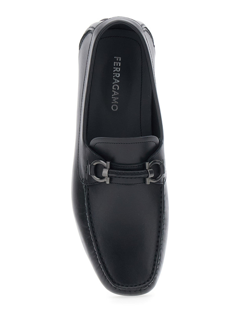 Black Leather Loafers 4