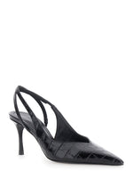 Black Slingback Pumps 1