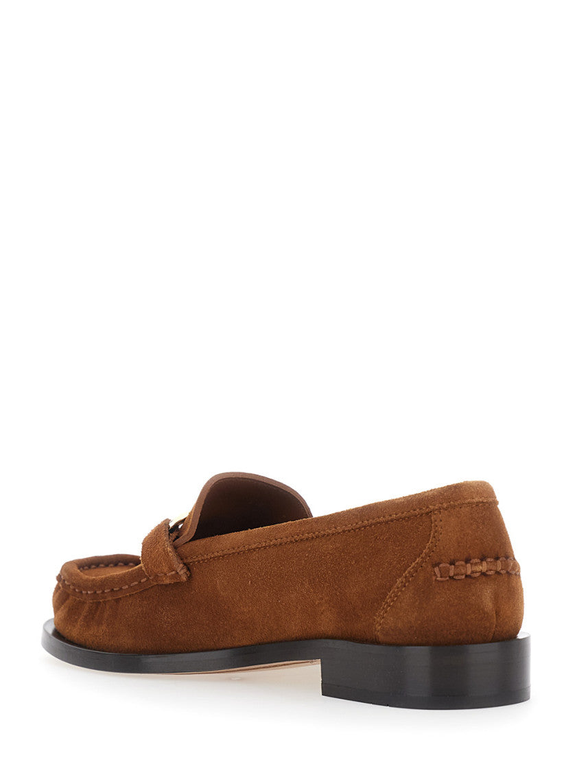Brown Suede Loafers 2
