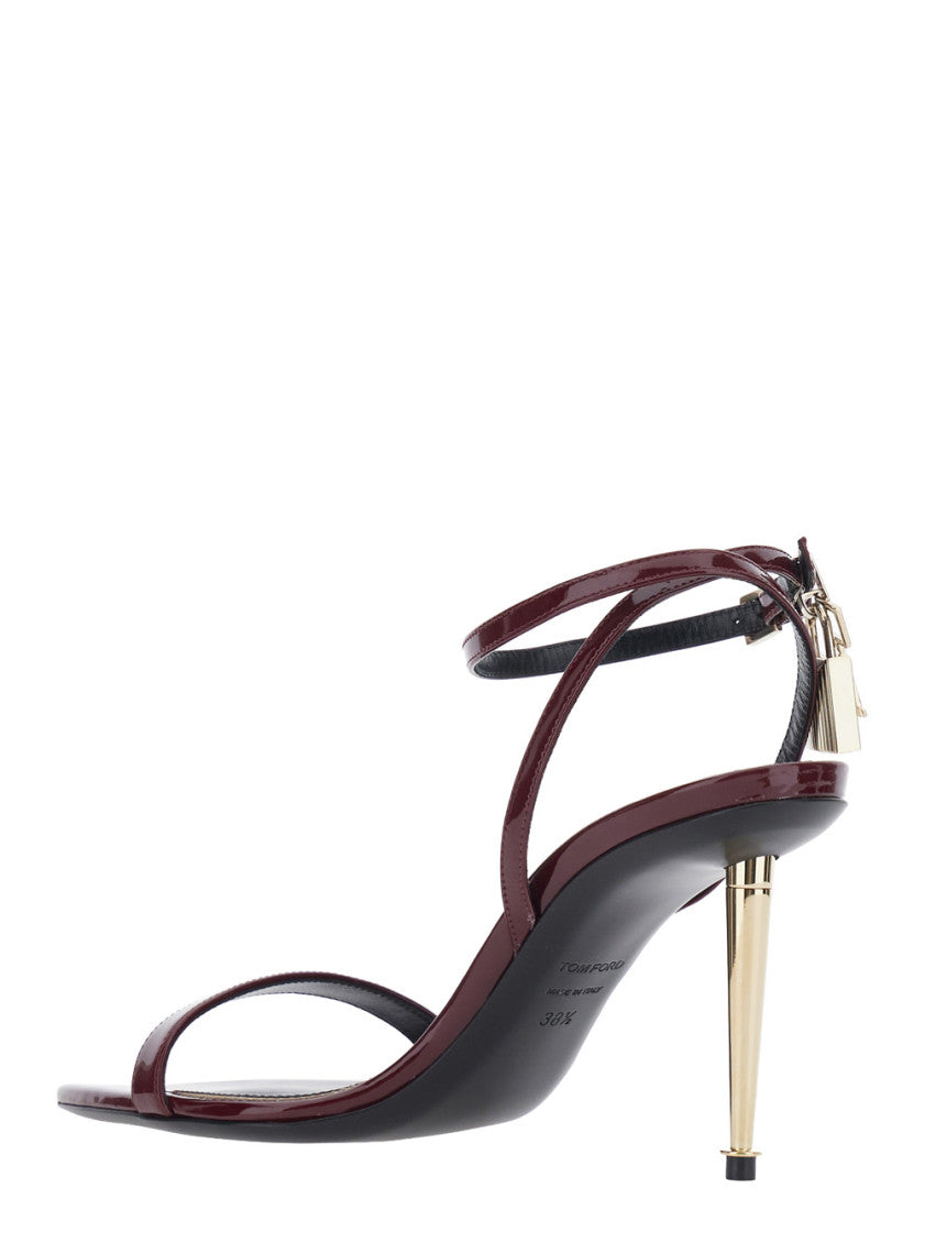 Bordeaux Leather High Heel 3