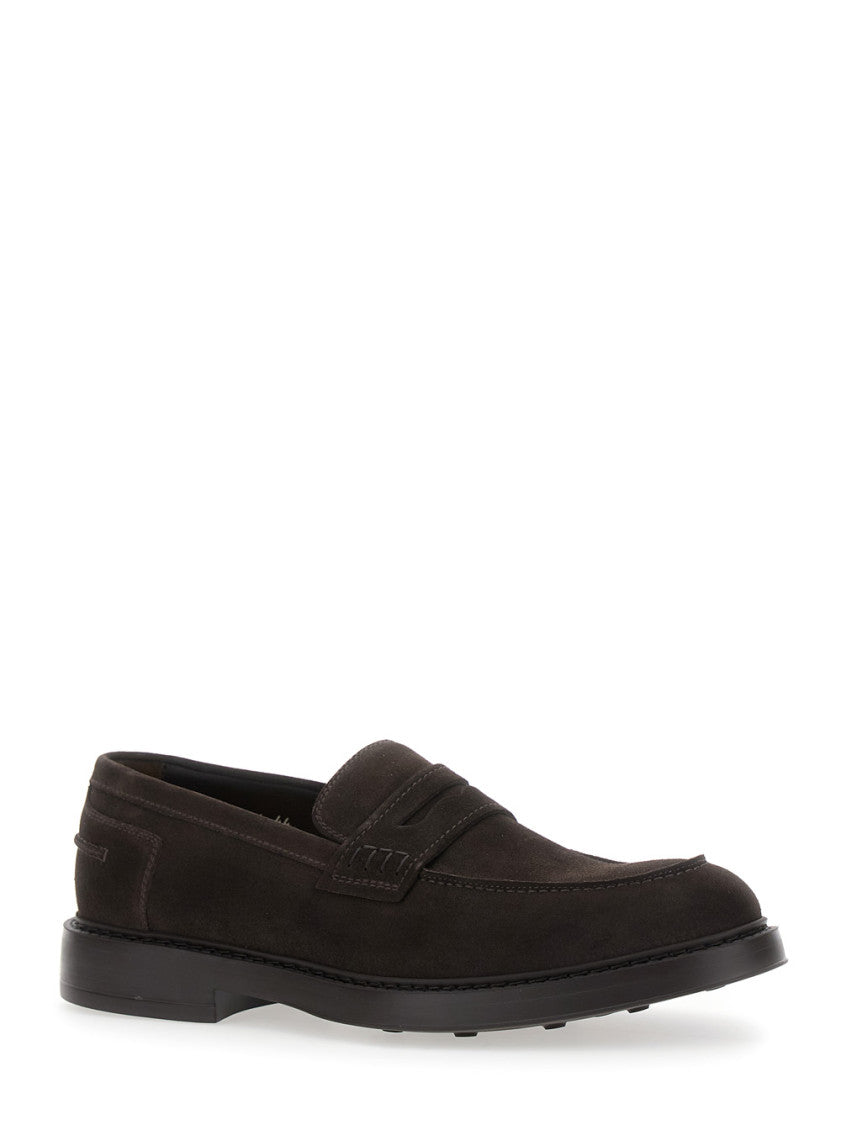 Brown Suede Loafers 2