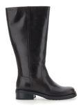 Dark Brown Leather Boots 1