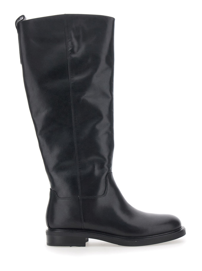 Black Leather Boots 1
