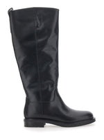 Black Leather Boots 1