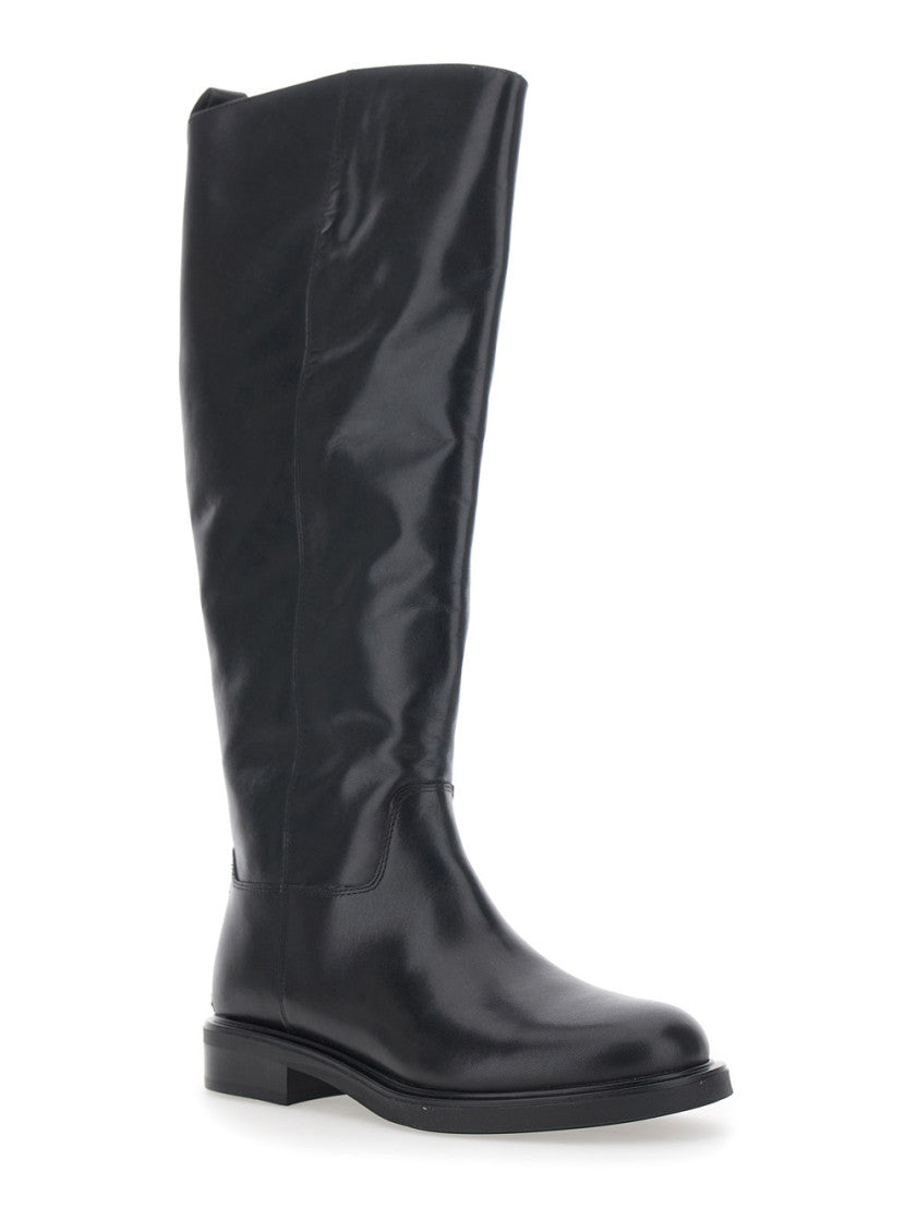 Black Leather Boots 2