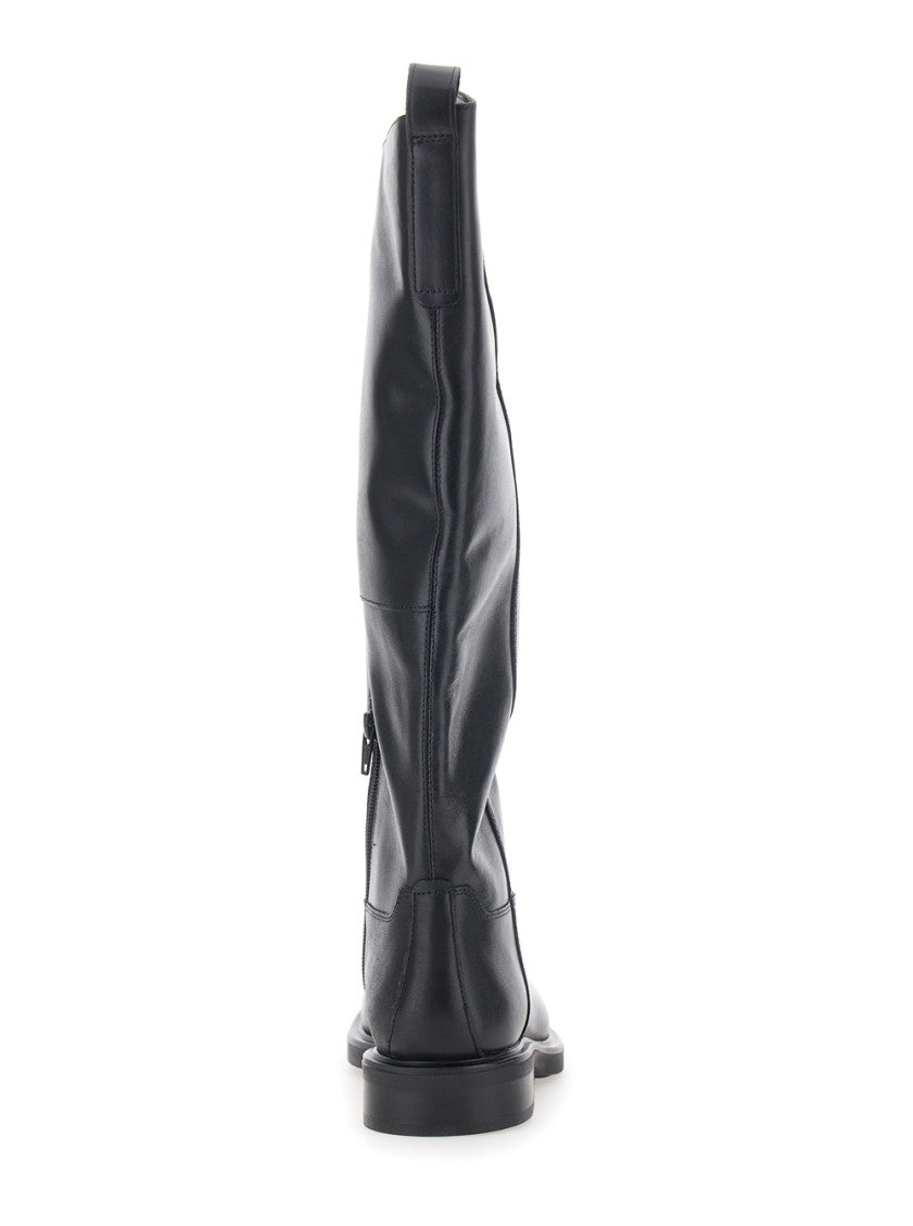 Black Leather Boots 4