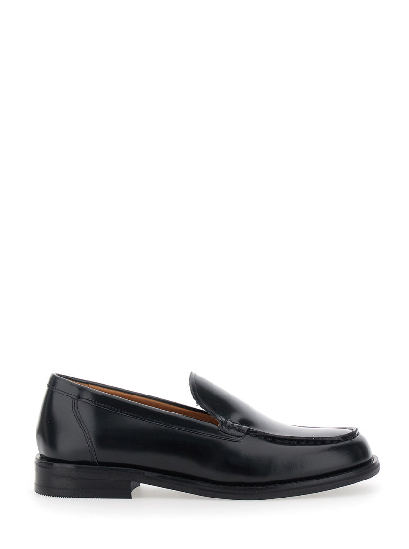Black Leather Loafers 2
