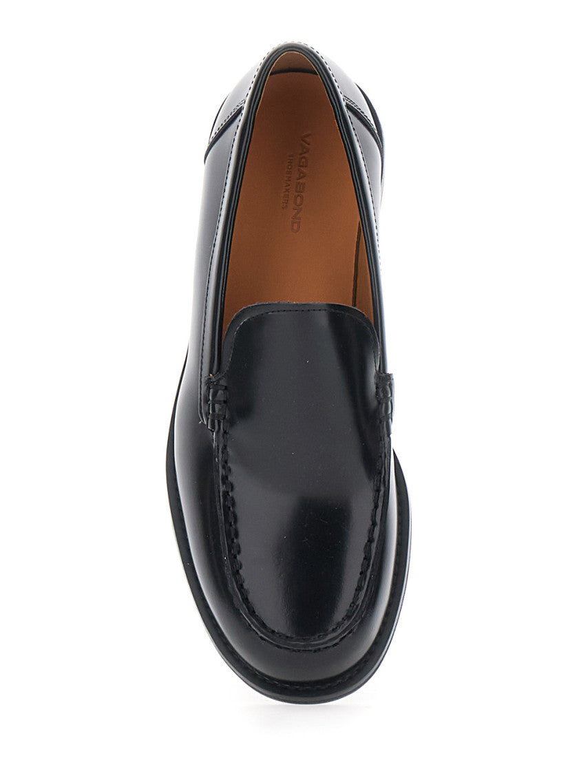 Black Leather Loafers 4