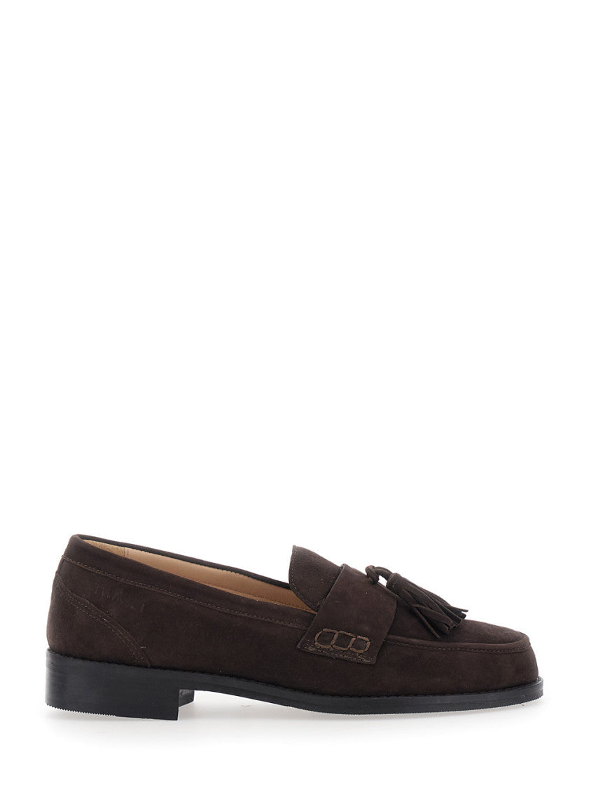 Brown Tassel Loafers 1