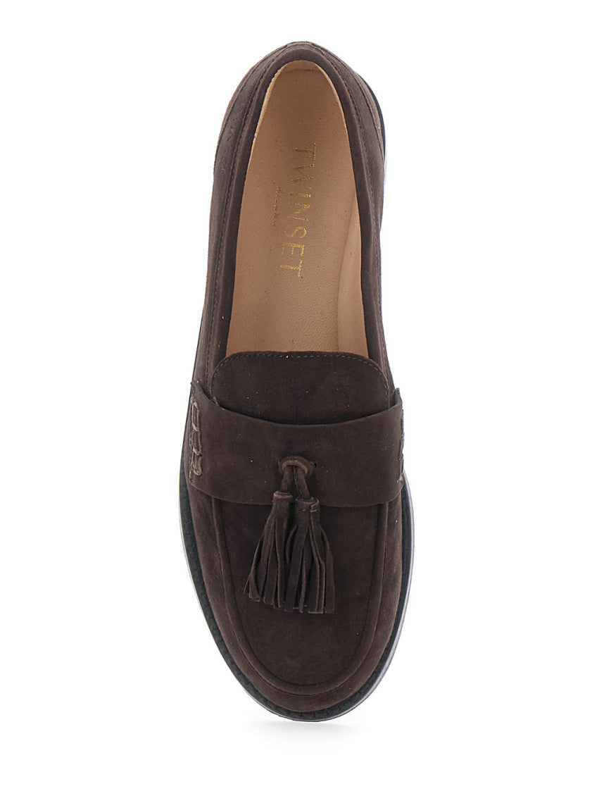 Brown Tassel Loafers 4