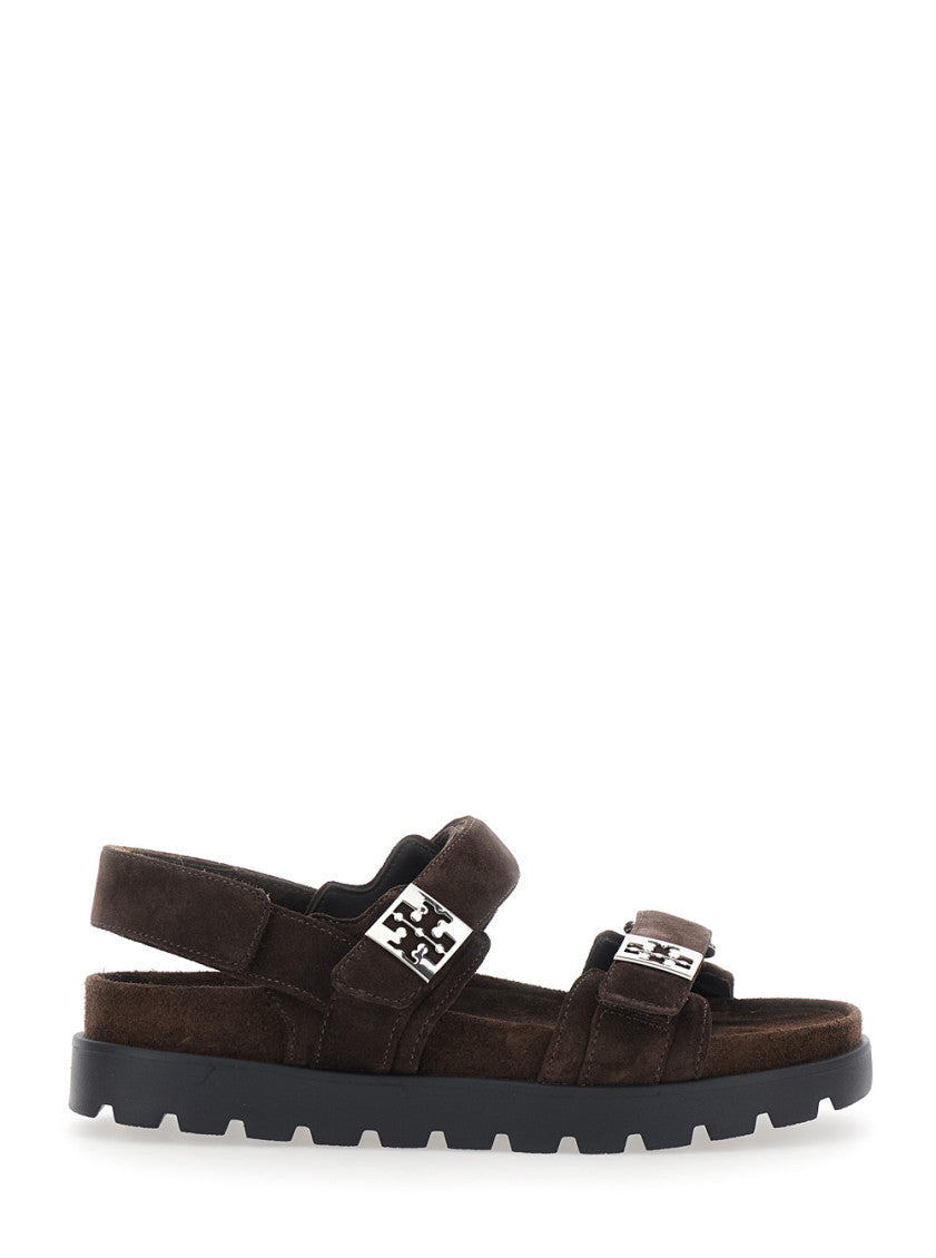 Brown Slingback Sandals 1