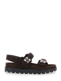 Brown Slingback Sandals 1