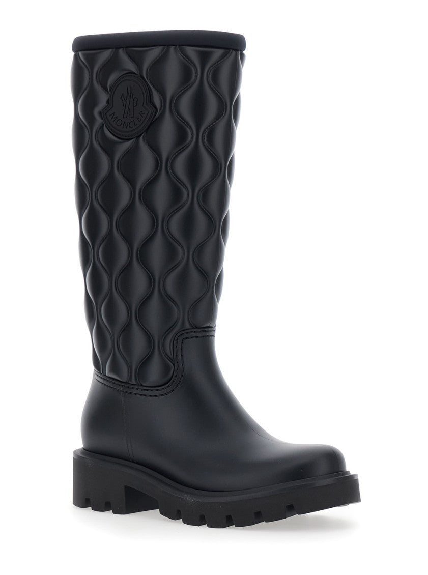 Black Logo Boots 2